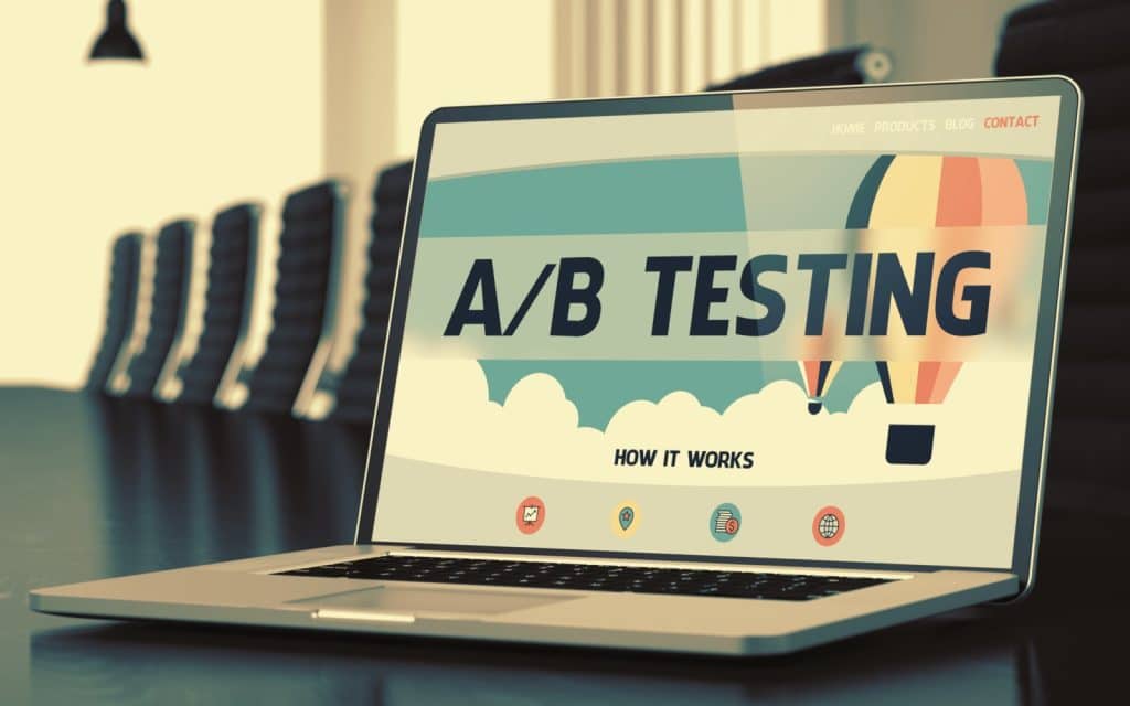 A/B testing