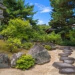 un jardin zen