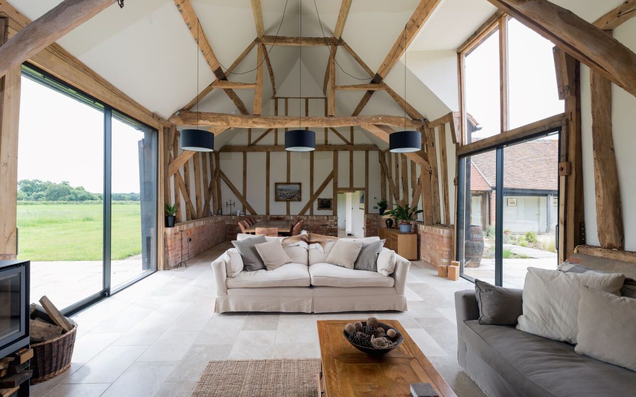 une ancienne grange en maison familiale