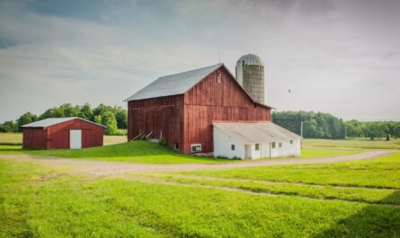 une ferme rustique