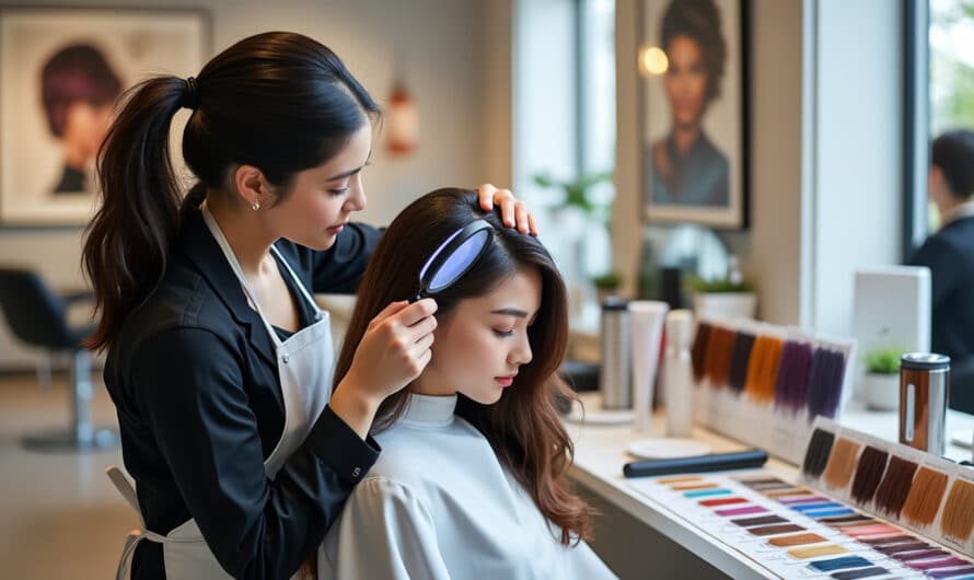Pourquoi faire un diagnostic capillaire avant une coloration